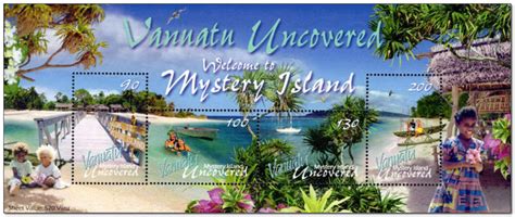 Vanuatu 2009 Mystery Island Stamps of the World