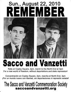 Vanzetti and sacco biography of rory end