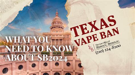 Vape ban texas update.  Learn how SB 2024 and upcoming rules will affect...