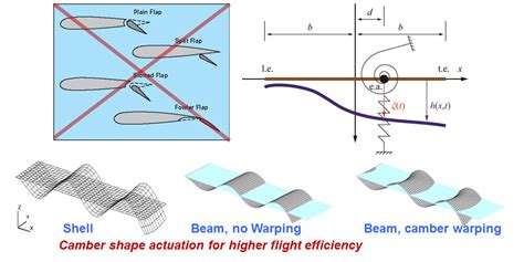 Variable Camber Wings and Morphing Aircraft Structures