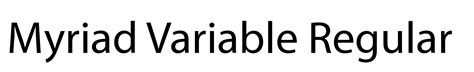 Variable regular font.  Typically, you create a new variable by typing the v...