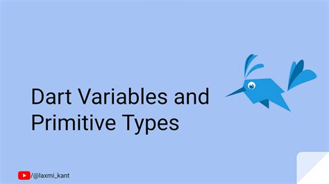 Variables and Primitive types Dart Flutter by Mcode App