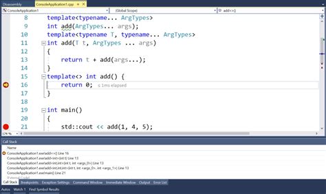 Variadic Templates Parameter Programming) C++