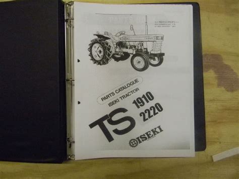 Varios tractores iseki ts1910 g192 manual de servicio. - Manual for a 76 johnson 40 horse.