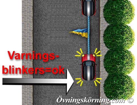 Varningsblinkers bogsering