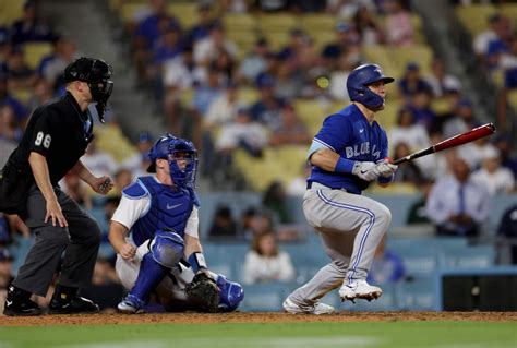 Varsho gets tiebreaking hit in the 11th inning as the Blue Jays beat the Dodgers 6-3