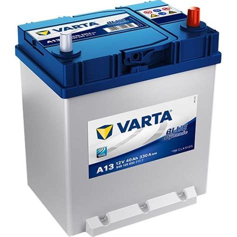 Varta A13. Batterie de voiture Varta 40Ah 12V