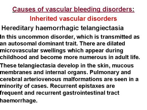 Vascular Disorders: Hemorrhage SpringerLink