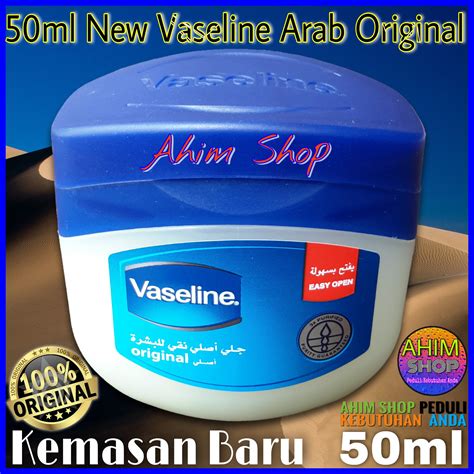 Vaseline arab petroleum jelly asli dan palsu 【Dibarui】