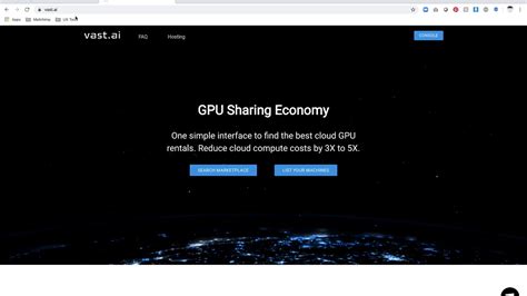Vast ai. Create your own cloud computing project with Vast.ai, the platform that connects you to the best GPU resources at the lowest prices. Browse thousands of providers and customize your settings to suit your needs. 