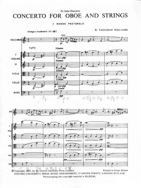 Vaughan williams oboe concerto program notes