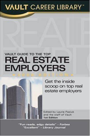 Vault career guide to the real estate industry by raul saavedra. - Auto flat rate labor guide reference.