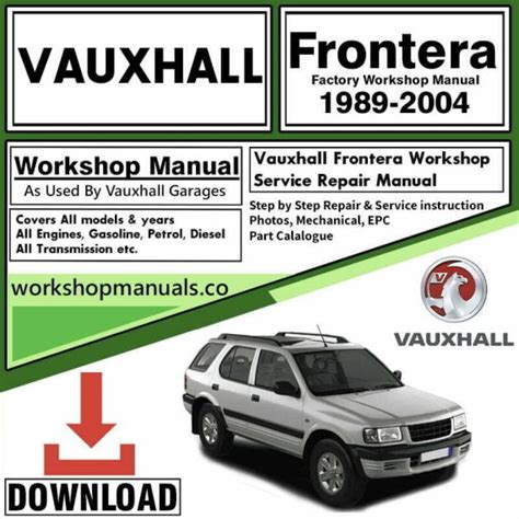 Vauxhall frontera b 2015 workshop manual. - Noticias historiales de las conquistas de tierra firme en las indias occidentales.
