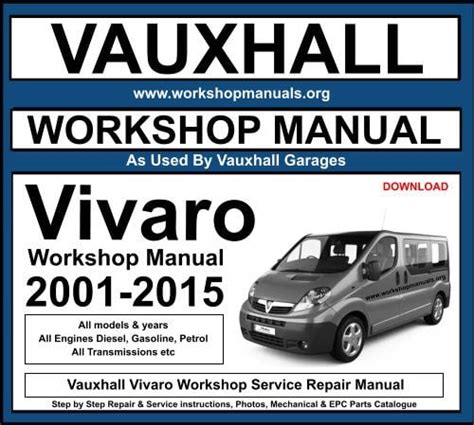 Vauxhall vivaro workshop manual service repair. - Manuale per trituratore cippatore super tomahawk.