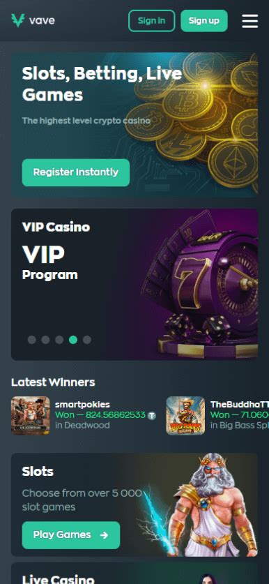 Vave casino