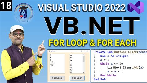 Vb for loop. NET provides various looping constructs that can be used in different scenarios. ...