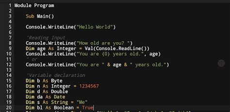 Vb net compiler. NET online compiler with syntax highlighting and error detection. NET...