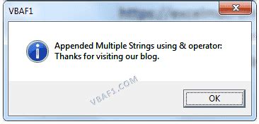 Vba append string.  Mar 14, 2023 · This tutorial explains how to concaten...