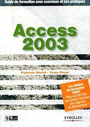 Vba pour access 2003 2010 guide de formation avec cas pratiques. - 98 g mc sierra 1500 repair manual.