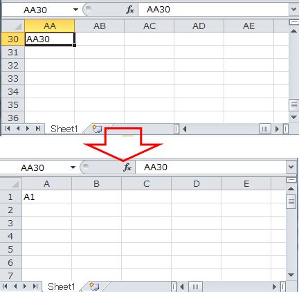 Vba scroll to a1.  On Mac, it&rsquo;s Command + Up Arrow to the top of the data range and C...