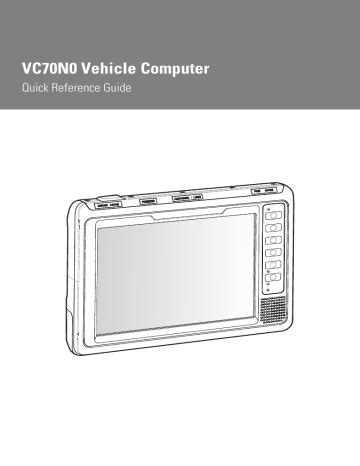 Vc70 accessory guide. .  ...