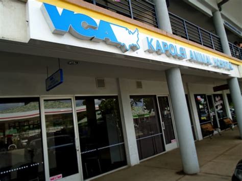 Vca kapolei. VCA Kapolei Animal Hospital provides primary veterinary care for your pets. VCA is where your pet's health is our top priority and excellent service is our goal. 