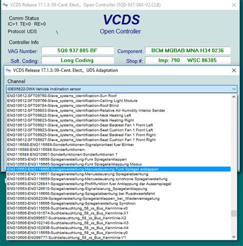 Vcds coding list audi.  DRL 100% And Rear LEDs Device 09-central electronics> c...