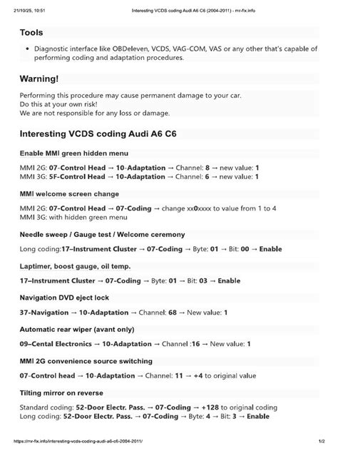 Vcds long coding explained.  Thanks to the explanations below, found on the Int...