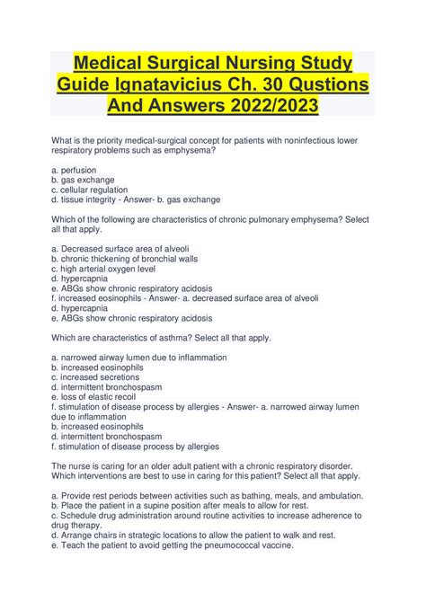 Vce answer guide med surg ignatavicius. - 2012 can am outlander 500 workshop manual.