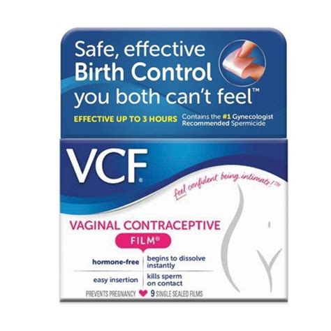 Vcf Contraceptive Films - 9ct : Target