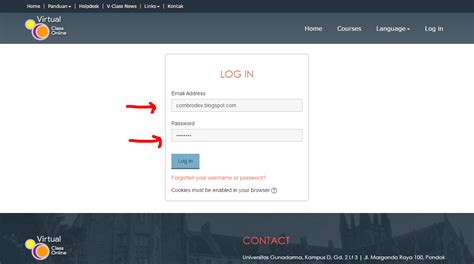 Vclass Gunadarma Course