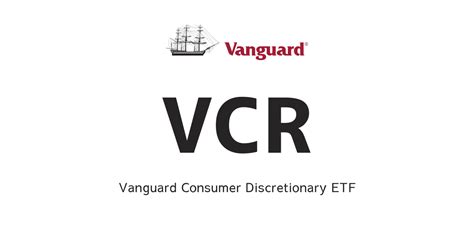 Learn everything you need to know about Vanguard Consumer Discretionary ETF (VCR) and how it ranks compared to other funds. Research performance, expense ratio, …. 