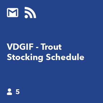 Vdgif trout stocking. Things To Know About Vdgif trout stocking. 