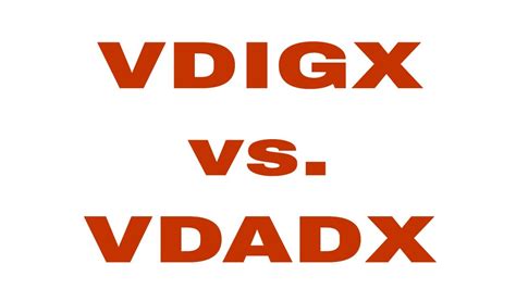 Vdigx vs schd. SCHD 20% undervalued vs. 15% overvalued S&P; ... Would u compare vdigx to schd and vig . I own about 80k worth of vdigx - it was my first ever fund and since buying it , I have never lost money ... 