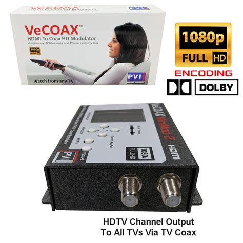 Products by Category. RF Modulators. 4K Over Everything. Video Streaming. AV over IP. Broadcast - HeadEnds. . Vecoax minimod 2 modulator rf hdmi