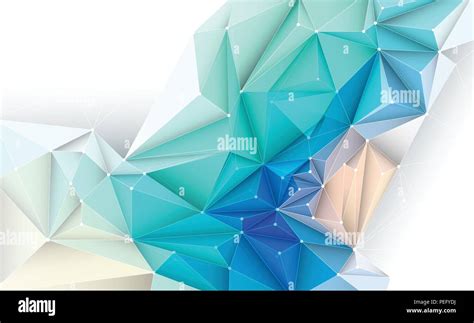 Vector 3D Geometric, Polygon, Line, Triangle pattern shape for