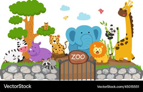 Vector Color Zoo Vector & Photo (Free Trial) Bigstock