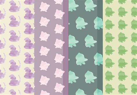 Vector Pokemon Patterns Download Free Vectors, Clipart Graphics