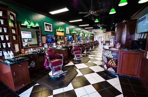Vees barber. Specialties: Since 1999, V's Barbershops have combined a rich mix of modern amenities with classic style. V's licensed staff are committed to providing patrons with a timeless, authentic barbershop experience down to the vintage barber chairs and strive to foster great memories for all those walking through their doors. V's full … 