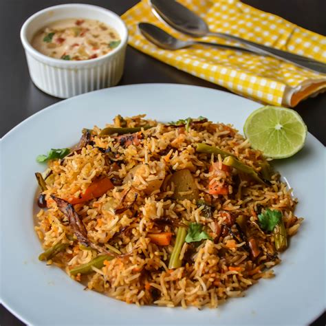 Veg Biryani Recipe Vegetable Biryani