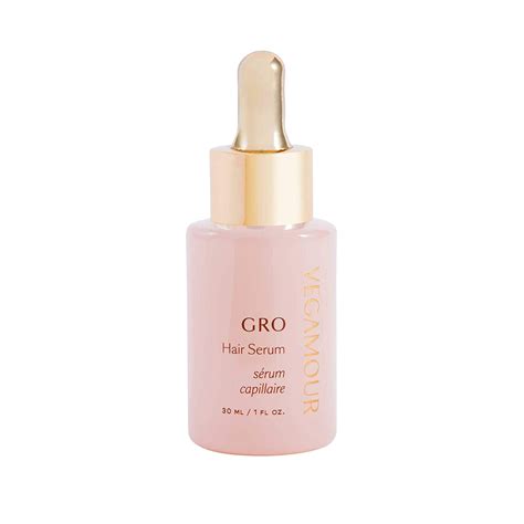 Vegamour gro hair serum. GRO Hair Serum. Fill dropper full and apply directly to the scalp. Evenly disperse the serum and massage into scalp with your fingertips. Works best on dry or towel-dried hair. Can be applied morning or night. This is a leave-in product, style your hair normally. Apply daily for best results. 