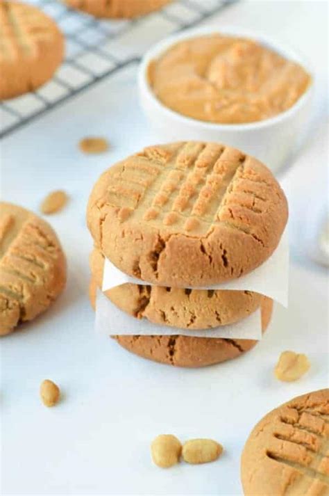 Vegan 3-Ingredient Peanut Butter Cookies - The Conscious …