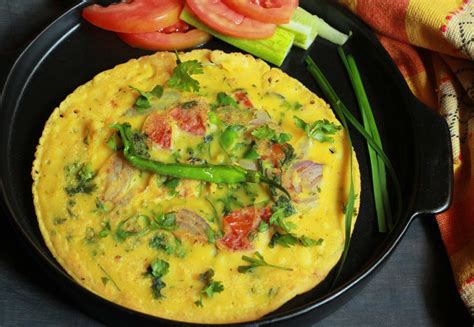 Vegan Chickpea Omelette Recipe (Spiced Chickpea …