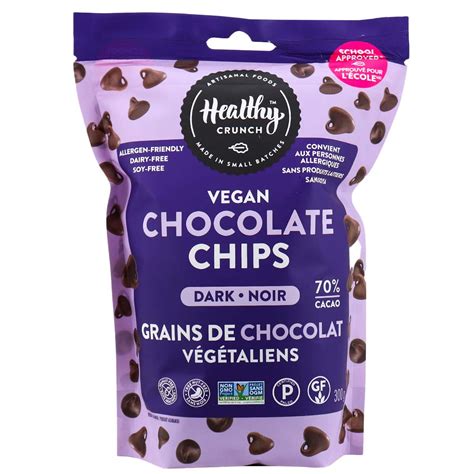 Vegan Chocolate Chips - Healthy Crunch