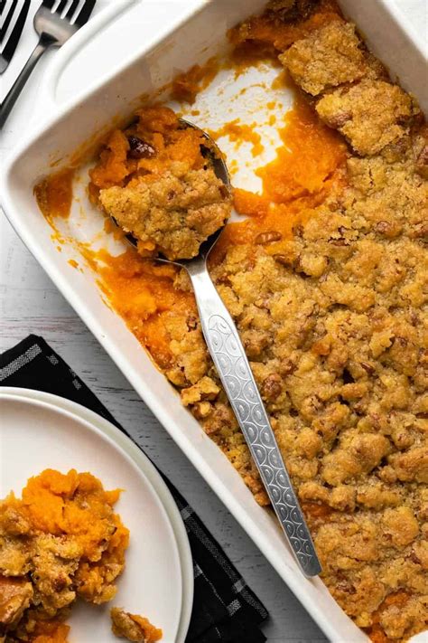 Vegan Sweet Potato Casserole - Loving It Vegan