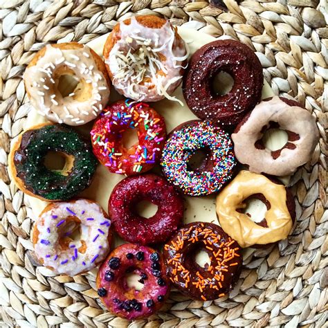 Vegan donuts. Jan 16, 2021 · Spray the air fryer basket with oil, then transfer the donuts to the air fryer in a single layer (about 3 at a time). Spray the donuts with oil. Cook at 350℉ for 5 minutes, then flip the donuts and cook for 3-5 more minutes until golden brown. If desired, brush with melted vegan butter as soon as they come out. 