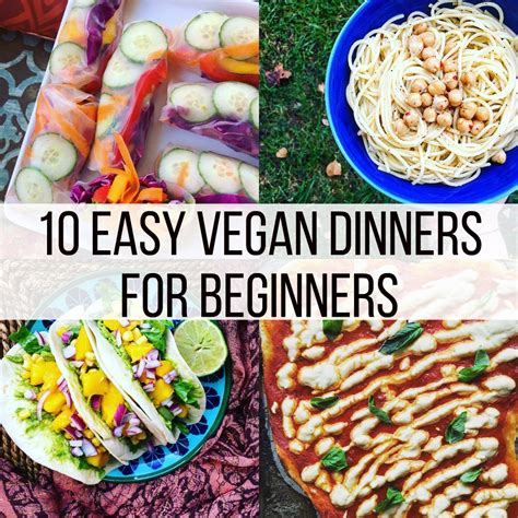 Vegan for beginners. 