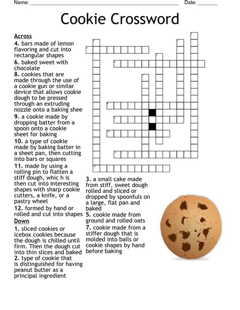 The Crossword Solver found 30 answers to "Vegan cookie", 4 letters crossword clue. The Crossword Solver finds answers to classic crosswords and cryptic crossword puzzles. Enter the length or pattern for better results. Click the answer to find similar crossword clues . Enter a Crossword Clue.. 