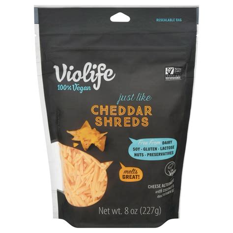 Vegan shredded cheese. The explosion of vegan options in the dairy department is thanks to a booming interest in plant-based food. According to the Plant Based Foods Association, vegan cheese saw a 7% increase in sales ... 