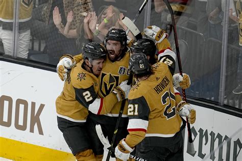 Vegas Golden Knights come back to beat Florida Panthers in Game 1 of Stanley Cup Final 5-2